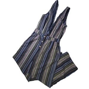 Fashion on Earth striped jumpsuit Size Large New with tag